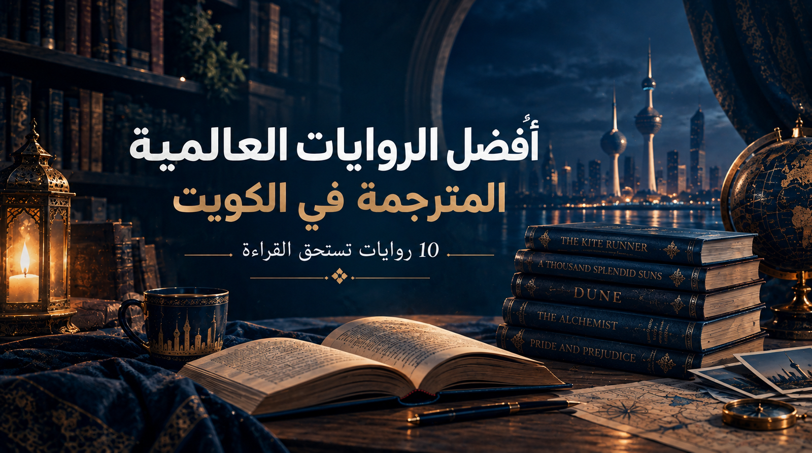 أفضل الروايات العالمية المترجمة في الكويت: 10 روايات تستحق القراءة