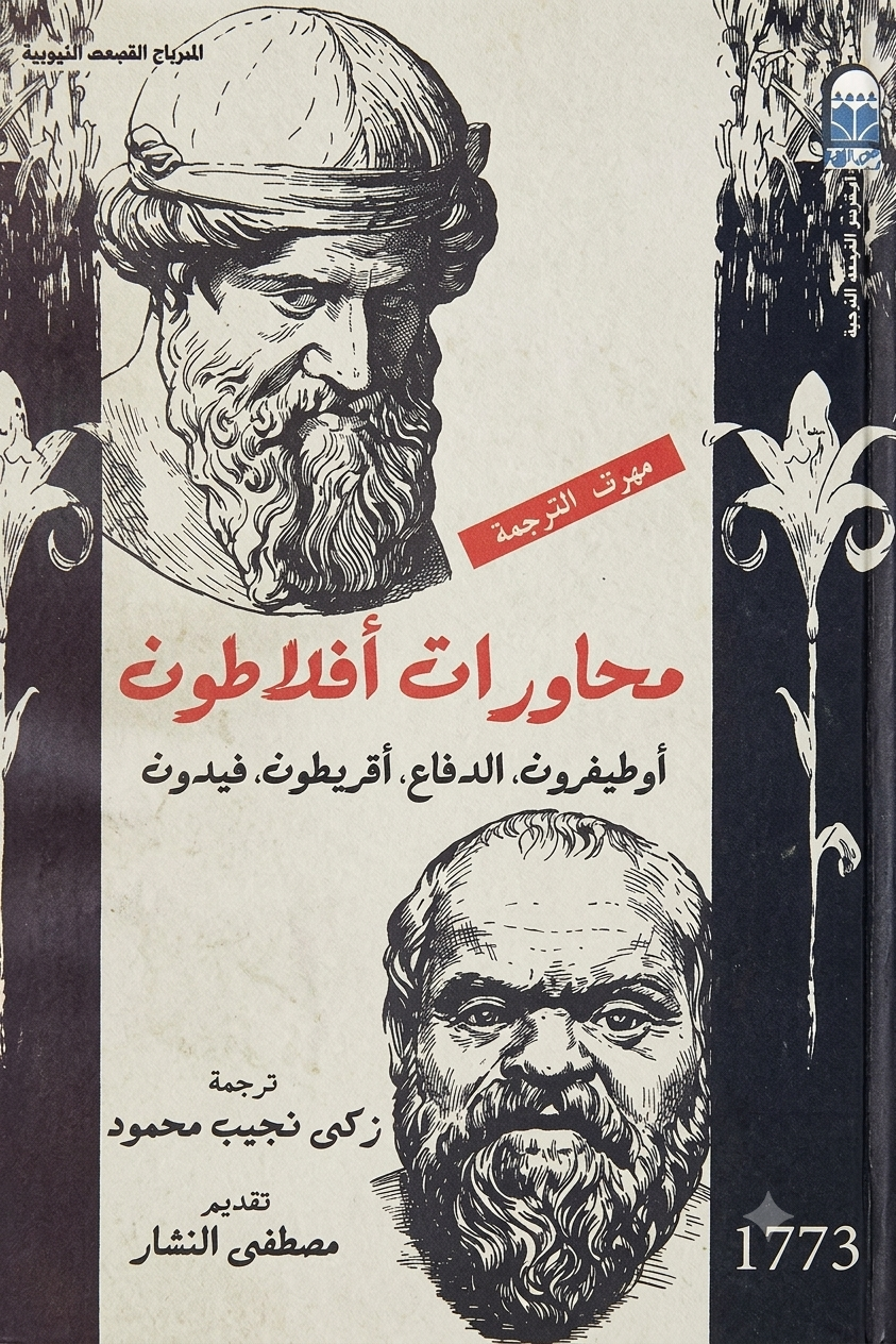 محاورات أفلاطون أوطيفرون  الدفاع  أقريطون  فيدون ط المركز القومي للترجمة