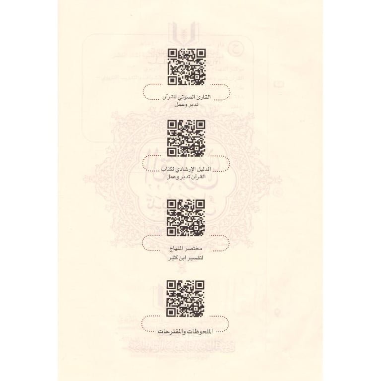 ‎ القرآن تدبر وعمل 20×28