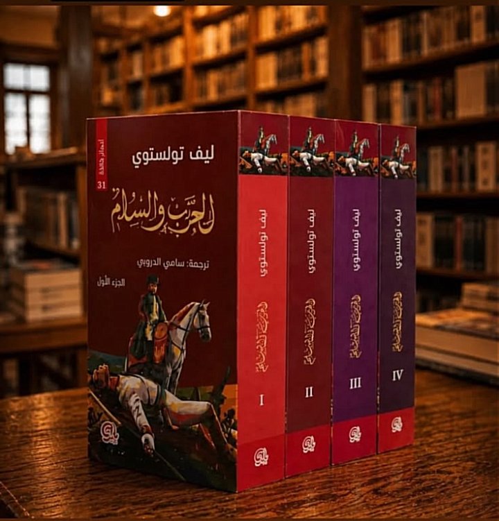 الحرب والسلم - أربعة أجزاء